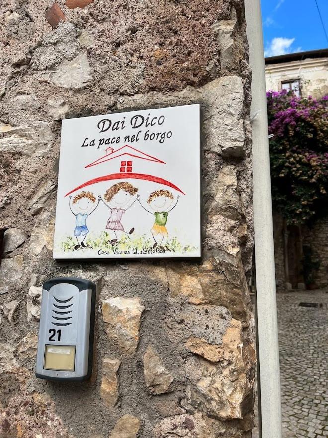 Вілла Dai Dico La Pace Nel Borgo Maenza Екстер'єр фото